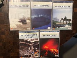 5 dvd the history Channel « grandes catastrophes naturelles